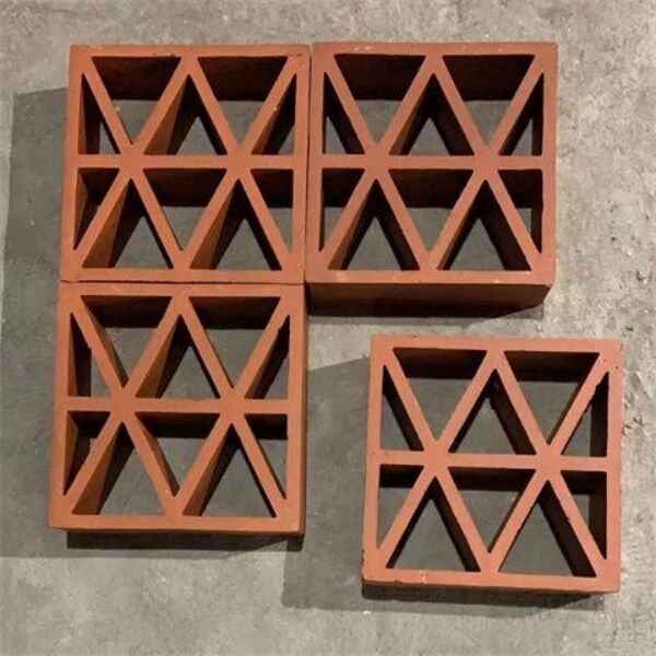 Ventilation Terracotta Bricks Perforated Clay Screen Breeze Block Decorative Interior/Exterior Partitions