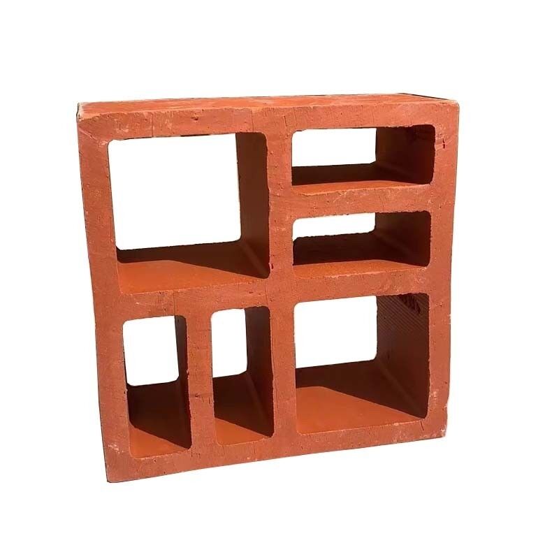 Terracotta Breeze Block Panelen Architectonisch Muurontwerp Decoratieve Geperforeerde Bakstenen