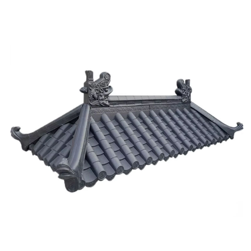 PP Plastic Roof Tile Synthetische hars dakplaat voor Villa House Gazebo Waterdicht Warmte-isolatie dak