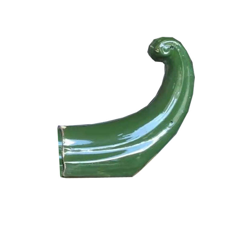 Chinese Style Architecture Glazed Roof Tile Green Porcelain Tiles Antique Building Roof Material for Project Chinatown Gateway
