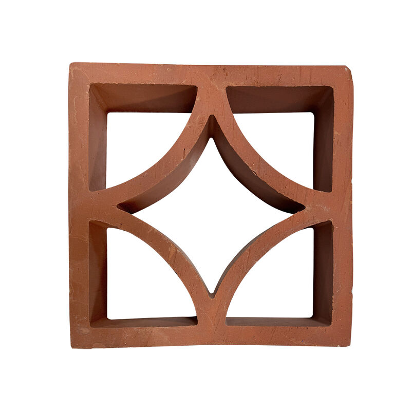 Terracotta Breeze Blok Holle Muur Baksteen Decoratief Ventilatieblok voor Thuiskantoor Keuken Buitenpartitie