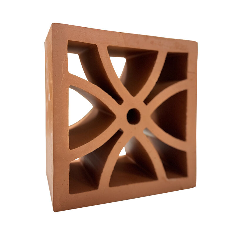 Bouwmaterialen Schermmuur Terracotta Briesblok Geperforeerde Gevelbakstenen Muurdekoratieve Hole Ventilatieblokken