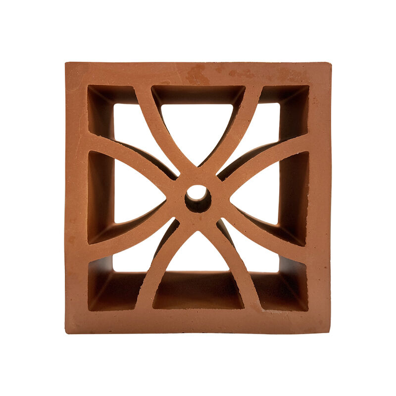 Bouwmaterialen Schermmuur Terracotta Briesblok Geperforeerde Gevelbakstenen Muurdekoratieve Hole Ventilatieblokken