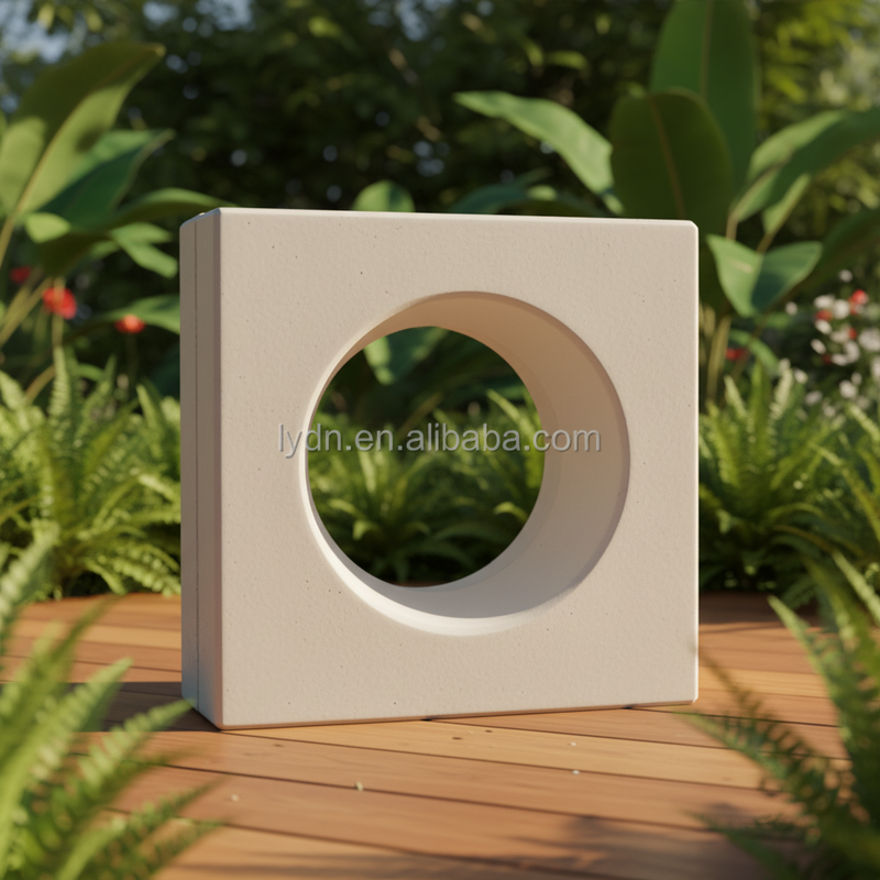Moderne cementbriesblokken Betonwandventilatie Briesblok voor buitenlandschapsdecoratie Flexibel voor alle projecten