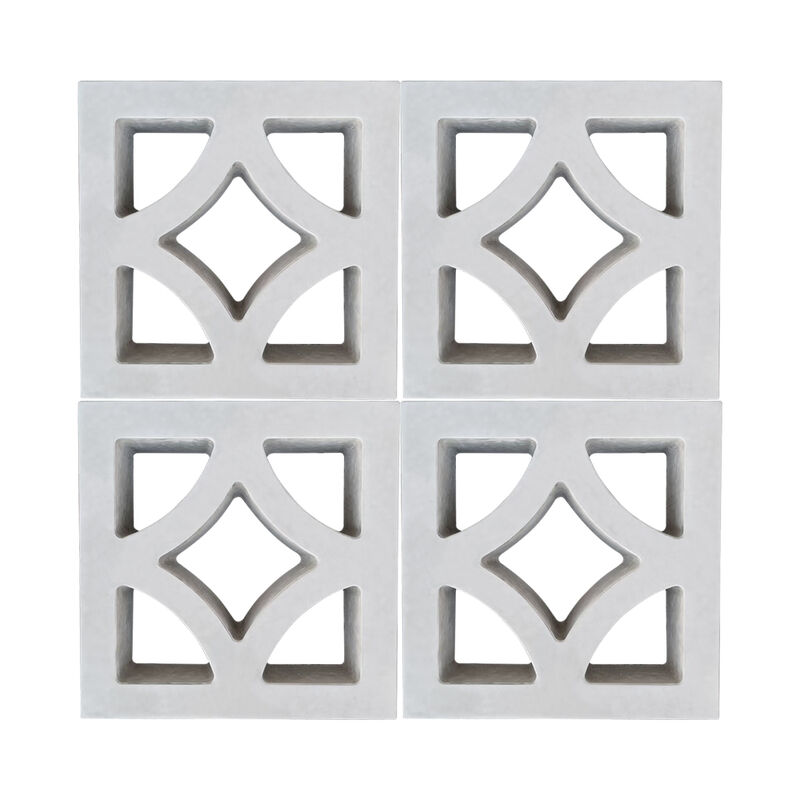 Moderne cement Briesblokken Beton scherm blok Cement Component baksteen voor dek Privacy Yard Inclosure Yard hekken