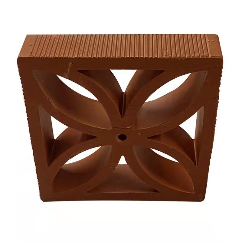 Terracotta Breeze Block Panelen Architectonisch Muurontwerp Decoratieve Geperforeerde Bakstenen