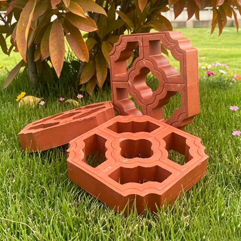 Tuinmuur bekleding Terracotta klei rooster bakstenen hekken blokken voor gevel zonneschaduw schermmuur