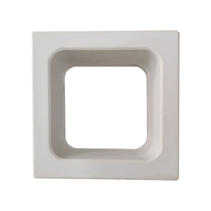 Holle geometrische cementbriesblokken Decoratieve patroonwitte schermblokken voor binnentuin en patio scheidingswand