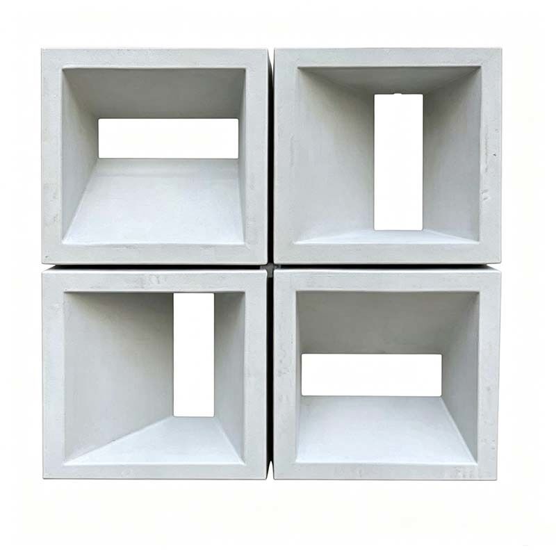 Geperforeerde Cement Luchtblokken Architectonische Decoratieve Betonblokken voor Hotel & Residentiële Kenmerkende Muur