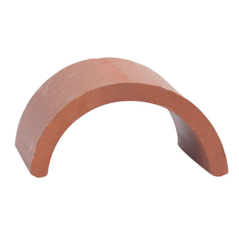 Gekrompen terracotta-kleitegels voor dak- en wandscherm architectonische visschaal roosterblokken voor decoratieve buitengevels